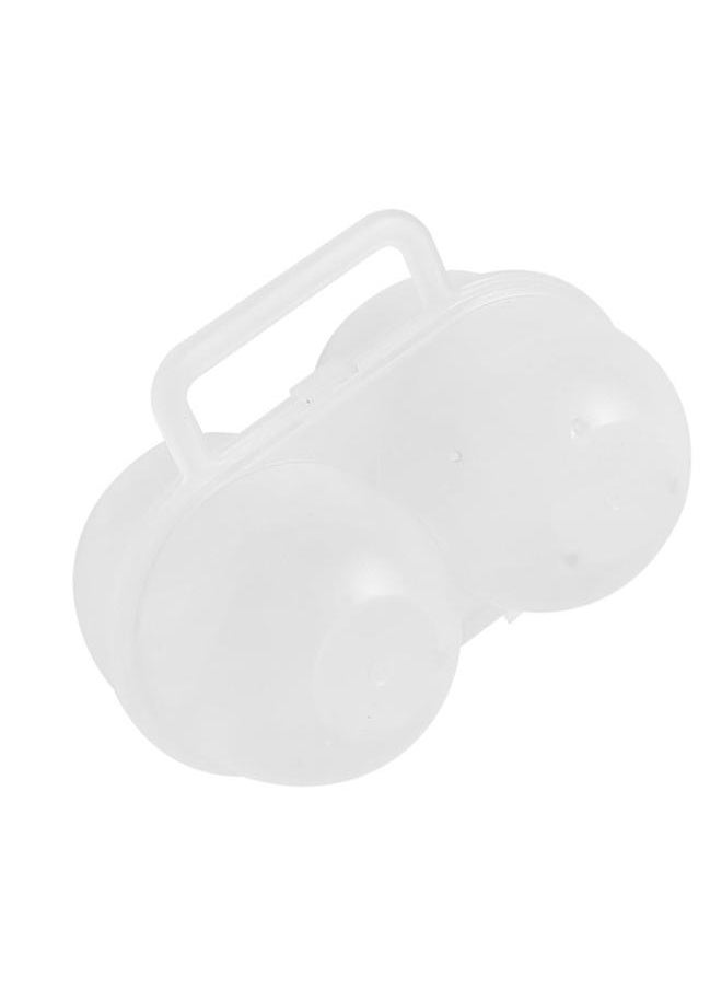 Thoraya Portable Egg Storage Box Shockproof 2 Egg Carrier Container Case for Outdoor Camping Hiking  - Image 3