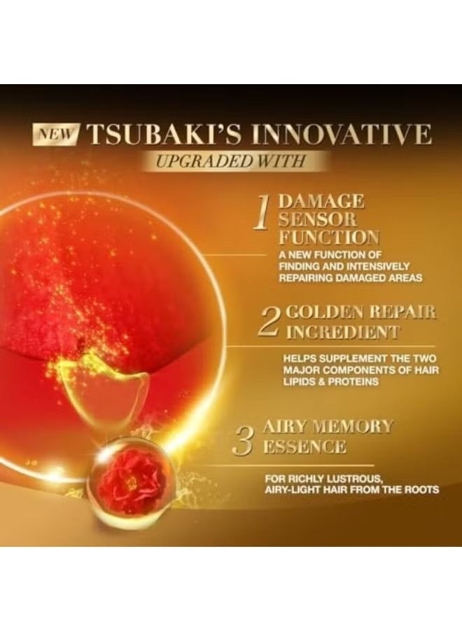 TSUBAKI Premium Volume & Repair Shampoo and Conditioner Set 450MLX2 - Japanese Hair Care Beauty Set - Image 4