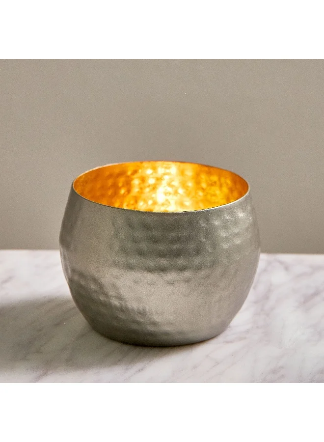 Home Box Ibena Metallic Votive Holder 9 x 9 x 6 cm