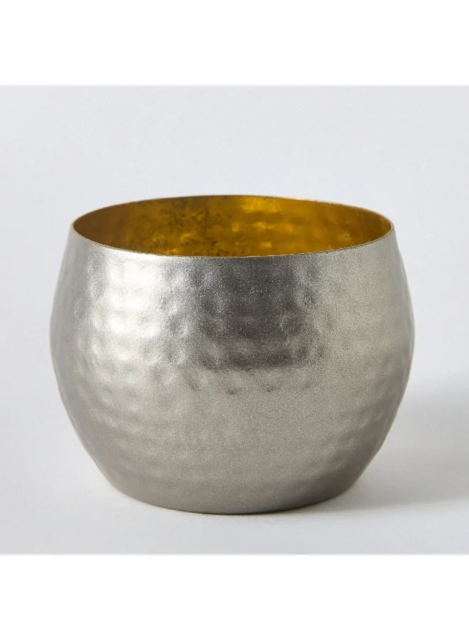 Home Box Ibena Metallic Votive Holder 9 x 9 x 6 cm
