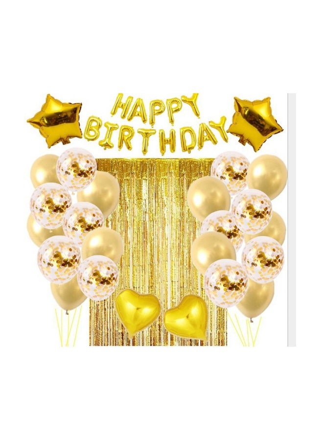 بيوينتي طقم زينة حفلة عيد الميلاد السعيد - Image 1