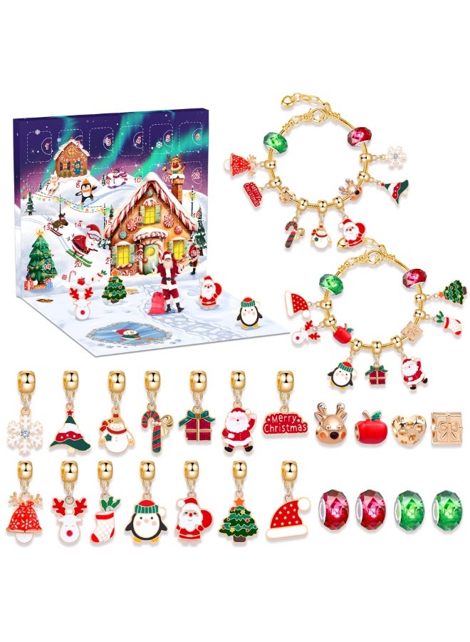 Christmas blind box bracelet gift set handmade DIY accessories children's gift 24 pieces