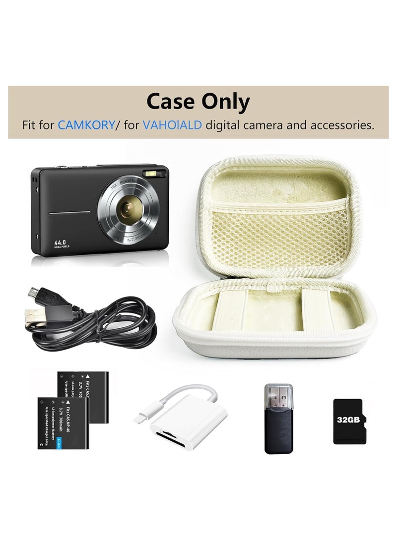 XICEN Digital Camera Case Compatible with CAMKORY/for KODAK PIXPRO/for Lecran/for VAHOIALD/for Canon IXUS 285 HS, Small Travel Cameras Storage Holder for Accessories SD Card  - Image 2