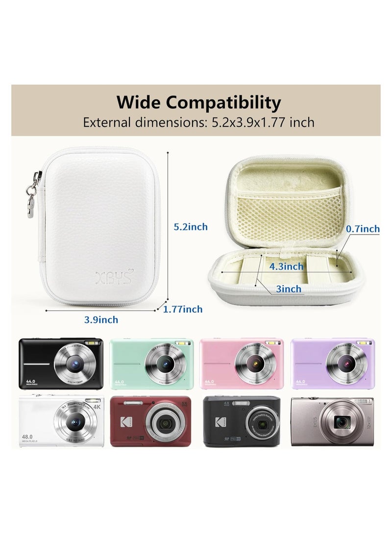 XICEN Digital Camera Case Compatible with CAMKORY/for KODAK PIXPRO/for Lecran/for VAHOIALD/for Canon IXUS 285 HS, Small Travel Cameras Storage Holder for Accessories SD Card  - Image 3