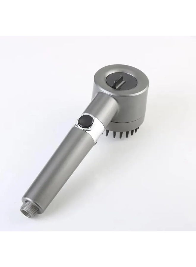 رأس دش عالي الضغط متعدد الوظائف بفلتر بتصميم محمول باليد بـ 3 إعدادات رش للمياه مع مفتاح تشغيل وايقاف - Image 2