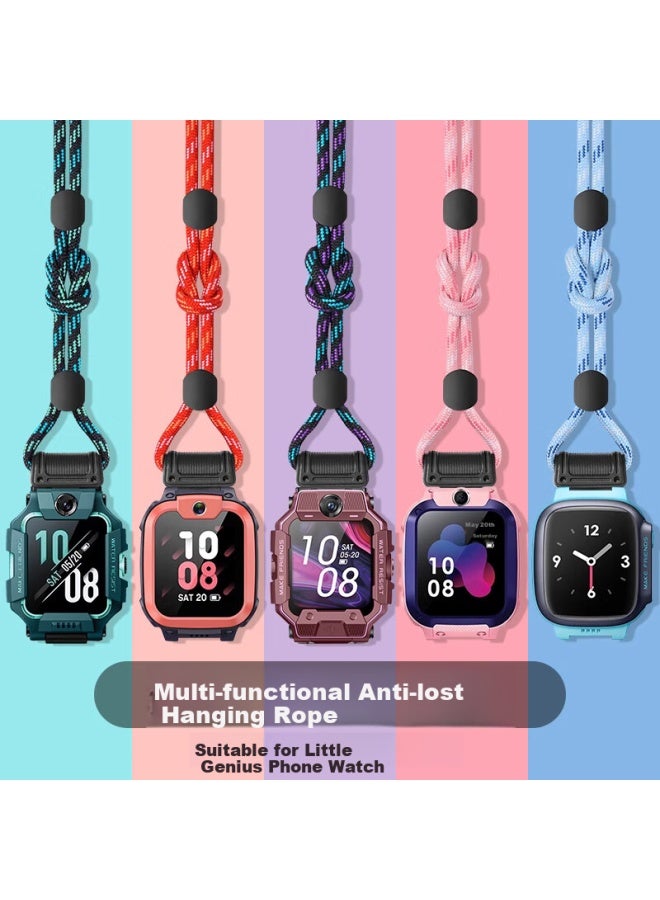 LANGLING حزام عنق إبداعي لهاتف ذكي صغير وحزام ساعة معلق Z10/إصدار الشباب Z9/Z8A/Z7S/Z6P/Z6A/Z6/N3/D3S/Q2A بأسلوب رسمي باللون الأزرق المحيطي - Image 3