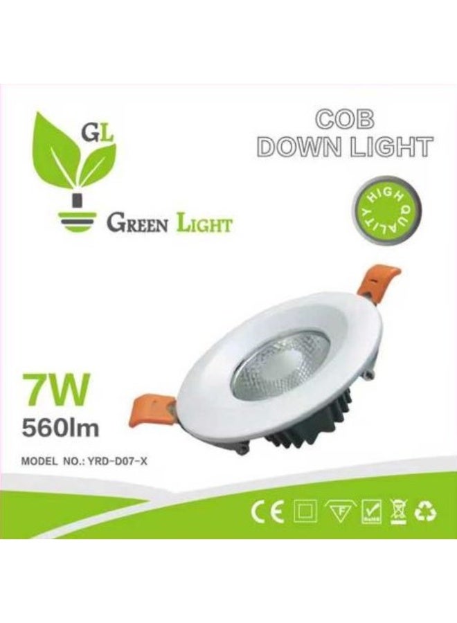 GREEN LIGHT COB DOWNLIGHT 7W - Image 3