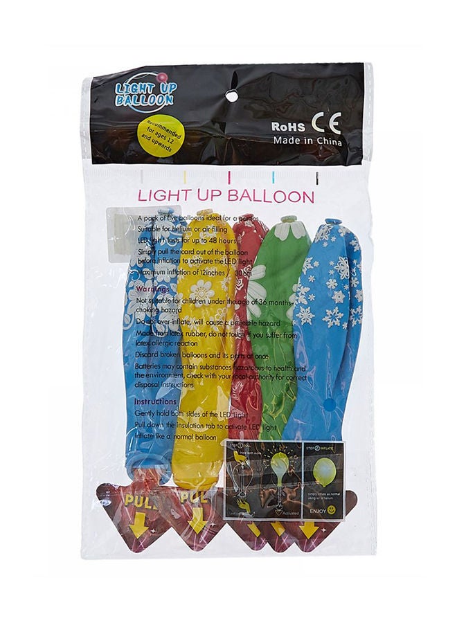 نيبمينينت مجموعة بالونات بإضاءة LED مكونة من 5 قطع - Image 2