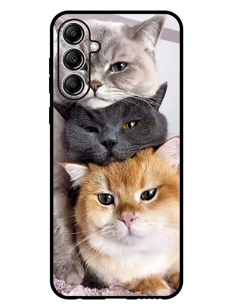 Theodor Protective Case Anti Scratch Shock Proof Bumper Cover For Samsung Galaxy M15 Cats - Image 1