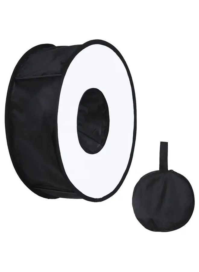 Eonix Ring Folding Softbox 18x6 Inch Foldable Speedlite Diffuser With Storage Bag - Image 1