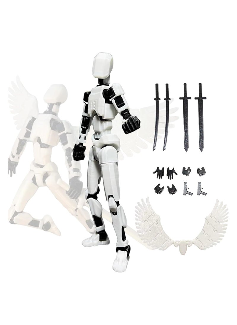 ARNOTEC 3D Printed Action Figure Titan Full-Body Mechanical Articulate Movable Dommy Doll DIY Assembly Toys For Stop Motion Animation  - Image 2