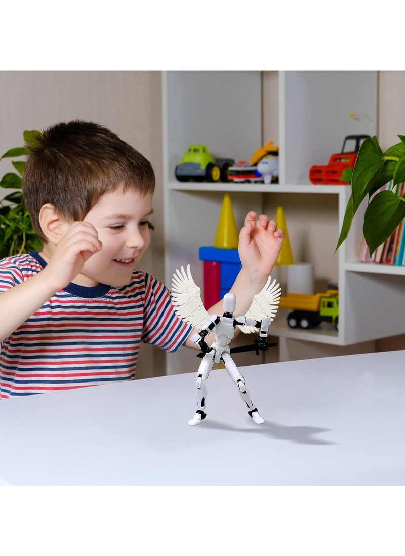 ARNOTEC 3D Printed Action Figure Titan Full-Body Mechanical Articulate Movable Dommy Doll DIY Assembly Toys For Stop Motion Animation  - Image 5