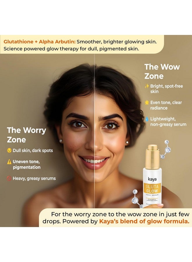 kaya سيروم كايا غلوتا جلو للوجه | غلوتاثيون ليبوزومي، نياسيناميد، ألفا أربوتين | مطور من قبل أطباء الجلد | 22 سنة من الخبرة | تفتيح، تصبغ، إصلاح ضرر الأشعة فوق البنفسجية | 30 مل - Image 3