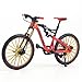 Ailejia Alloy Finger Bike Downhill Toy Mini Racing Dirt MTB Bike Ornament DH Bicycle Vehicles Model Dirt Bike Cake Topper Decoration Mini Scooter Toy Finger for Boy SRed - Image 3
