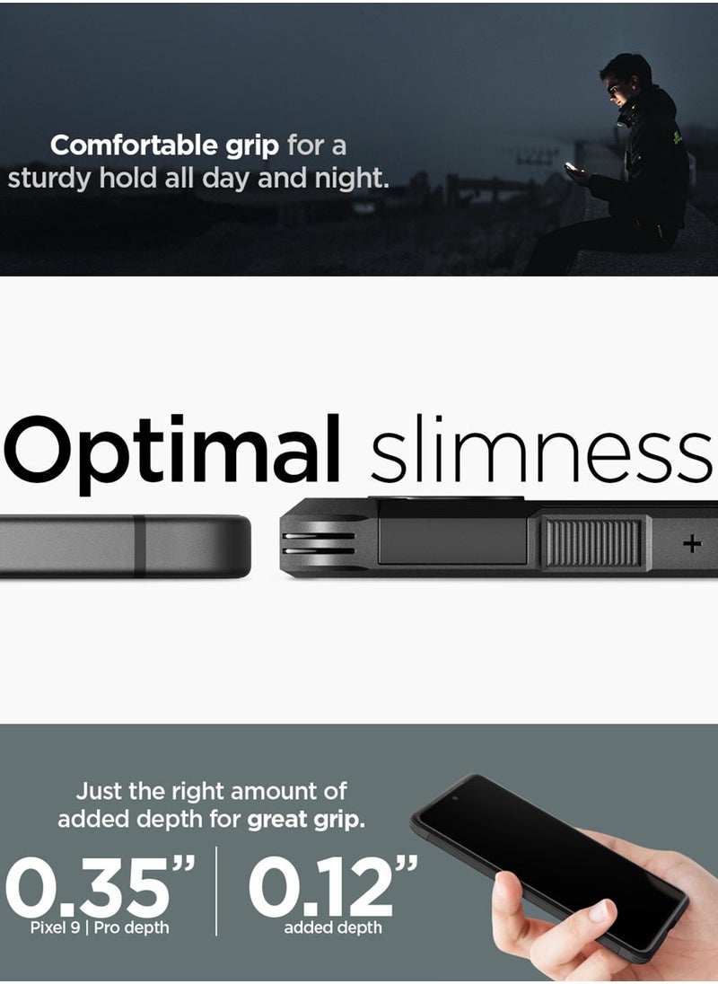 Spigen Tough Armor Google Pixel 9 Case / Pixel 9 PRO Case Cover with Extreme Impact Foam - Black  - Image 5