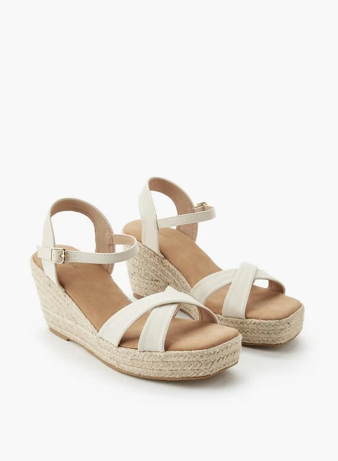Peppermint BEIGE Women Wedge Heel Espadrilles for Women | Best Price UAE