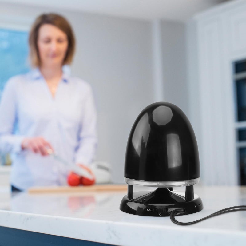 مكبر صوت صغير يعمل بالطاقة عبر منفذ USB مع جهاز تعزيز الصوت المنخفض ومقاومة التداخل لأجهزة الكمبيوتر المحمولة والأجهزة اللوحية باللون الأسود - Image 4