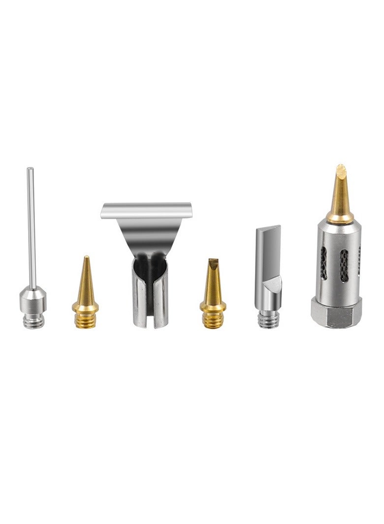 6-in-1 Portable Soldering Iron Pen - Adjustable Temperature, No Battery Needed, Liquid Gas-Free, Ideal for DIY, Electronics Repair, Home, Boat Car Maintenance - Festive Gift - Image 2