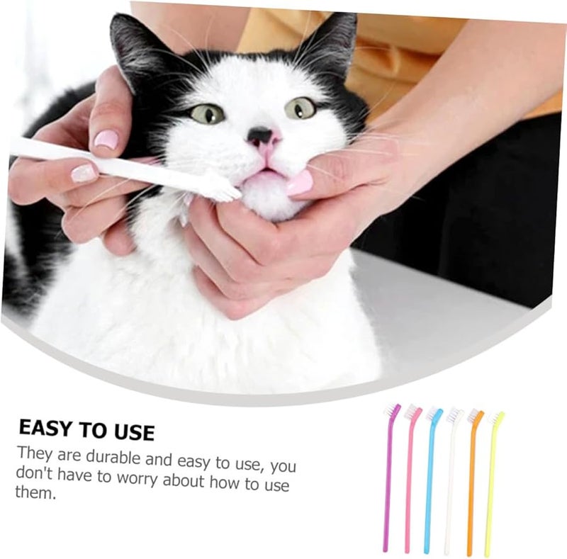 BESPORTBLE 6 Pcs Pet Dental Care Kit Dog Cat Toothbrush Finger Brush for Puppy - Image 5
