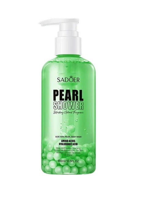 SADOER Pearl Shower Aloe Vera Pearl Body Wash 300 ML | Best Price Bahrain |  Manama, Riffa