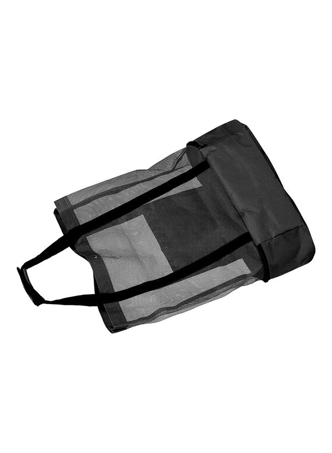 NIBEMINENT Mesh Beach and Picnic Tote Bag with Insulated Compartment - Image 2