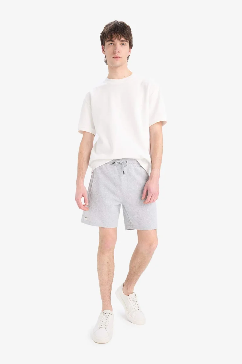 DeFacto Slim Fit Super Skinny Hem Shorts