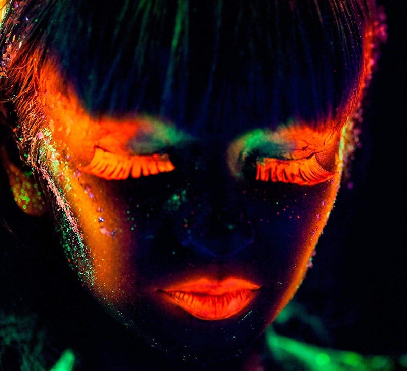 UV Glow Blacklight Face and Body Paint - Neon Fluorescent (0.34oz (Pack of 6)) - Image 5