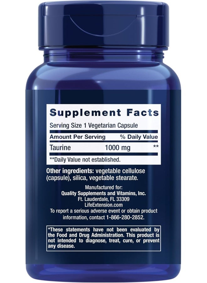 Life Extension توراين 1000 ملغ 50 كبسولة - Image 2