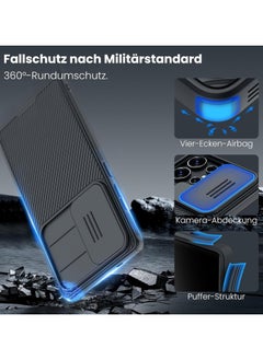 Nillkin Nillkin Case Cover CamShield Pro  Case With Slide Camera For Samsung Galaxy S25 Ultra (Black)  - Image 2