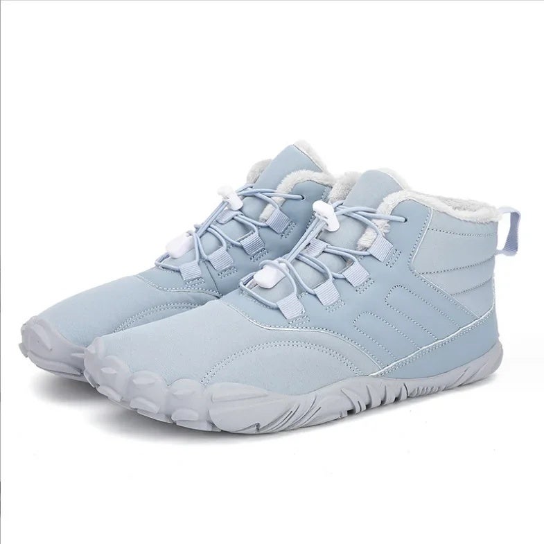 Winter Outdoor Waterproof Cotton Shoes fleece-lined Thickened Warm Men''s Mountaineering Snow Boots Non-slip Wear-resistant Mid-barrel Men''s Cotton Boots - Image 3