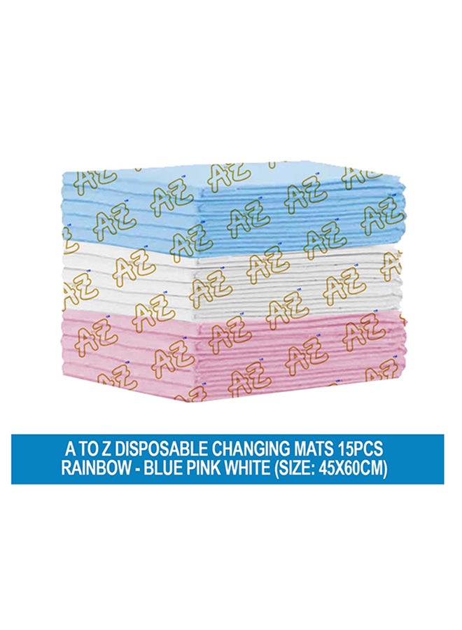 STAR BABiES Pack Of 15 Disposable Changing Mats - Large - Image 2