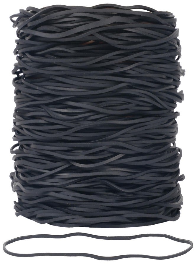 Foshine Rubber Bands Large for Balloon Arches 270pcs Size #117A Stretchy Elastic Band black for DIY Wedding Party Birthday Trash Can for Home School Office Supplies Trash Cans File Folders Rubber Bands 7 inch - Image 3