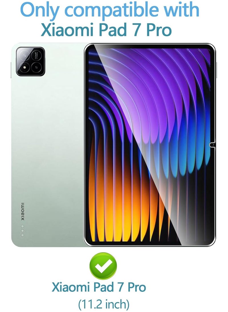 Tempered Glass for Xiaomi Pad 7/7 Pro, 9H Hardness Glass, Complete Protection Glass Film, Anti-Scratch, Easy to Install, Bubble Free compatible for Xiaomi Pad 7 / Pad 7 Pro  - Image 2