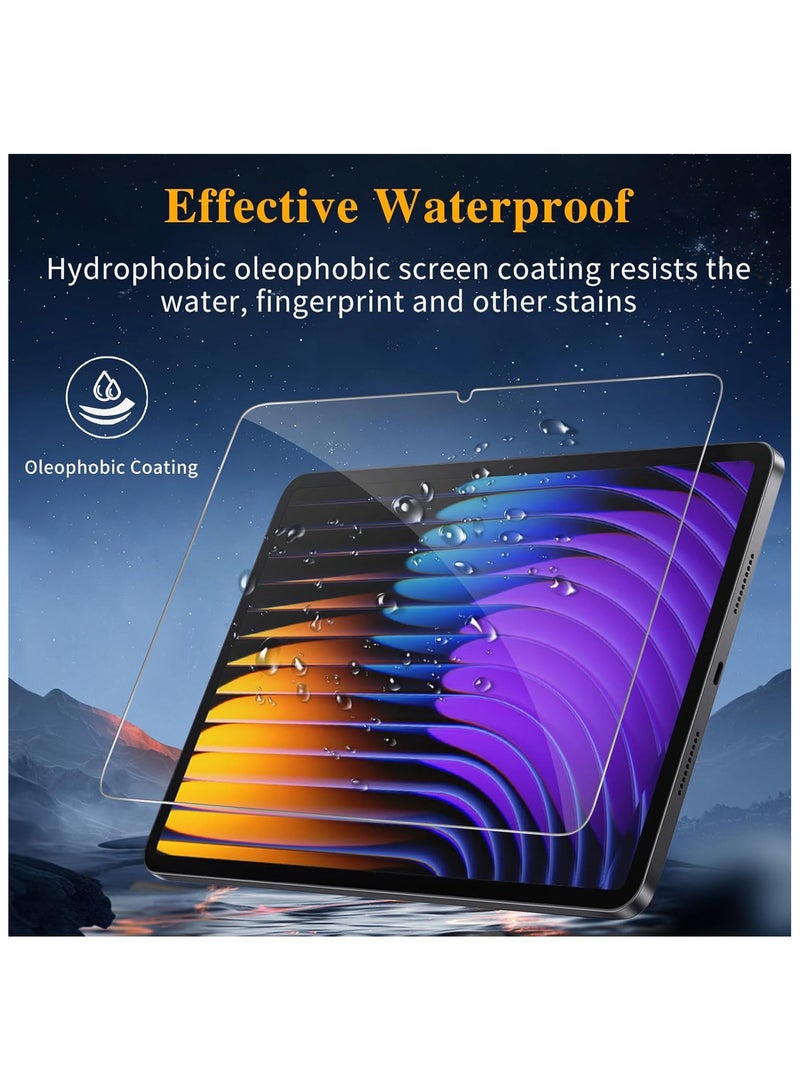Tempered Glass for Xiaomi Pad 7/7 Pro, 9H Hardness Glass, Complete Protection Glass Film, Anti-Scratch, Easy to Install, Bubble Free compatible for Xiaomi Pad 7 / Pad 7 Pro  - Image 3