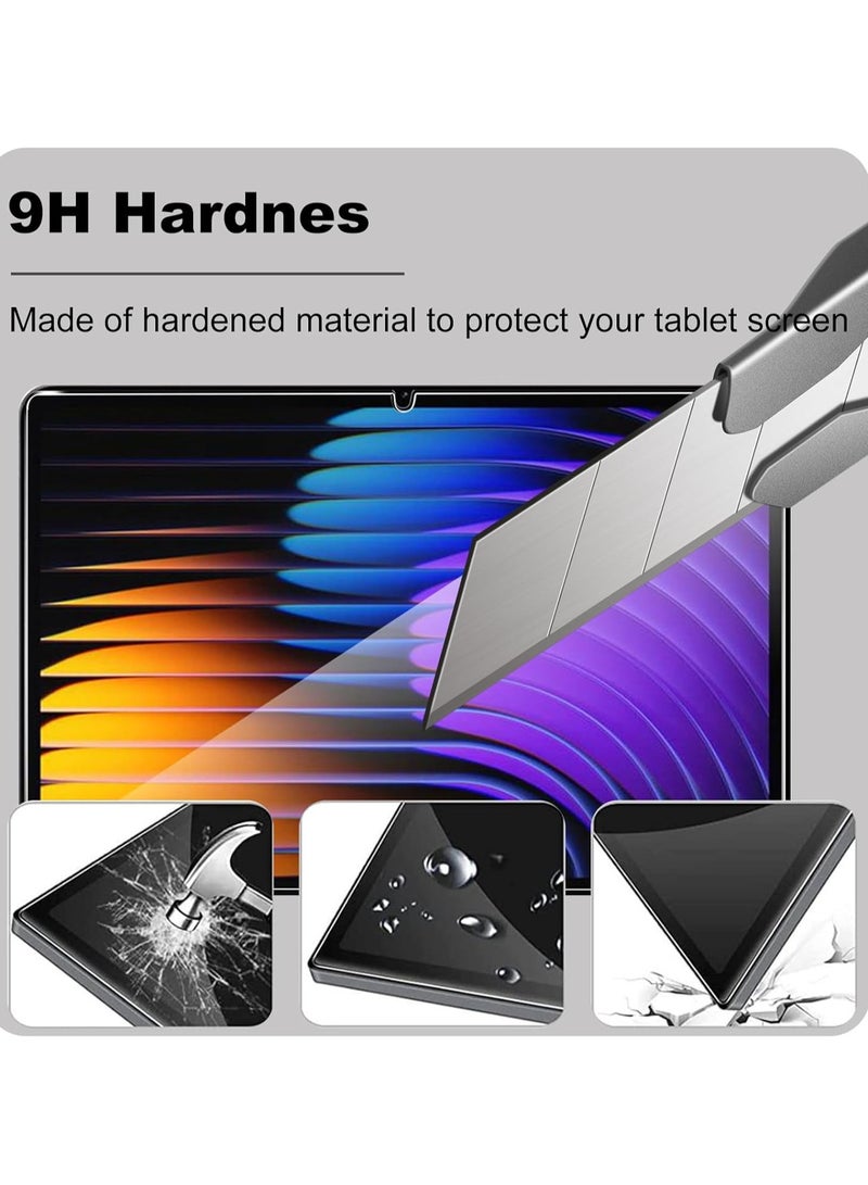 Tempered Glass for Xiaomi Pad 7/7 Pro, 9H Hardness Glass, Complete Protection Glass Film, Anti-Scratch, Easy to Install, Bubble Free compatible for Xiaomi Pad 7 / Pad 7 Pro  - Image 4
