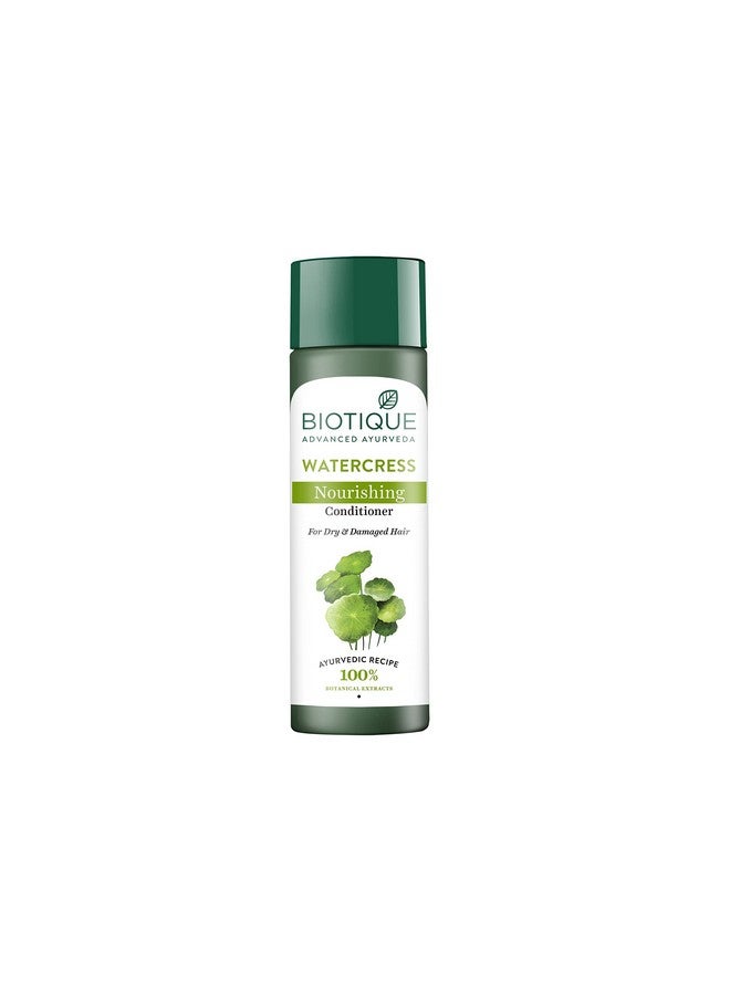 Biotique Bio Watercress Fresh Nourishing Conditioner For Dry Damaged Color Treated And Perm 120 Ml - Image 1