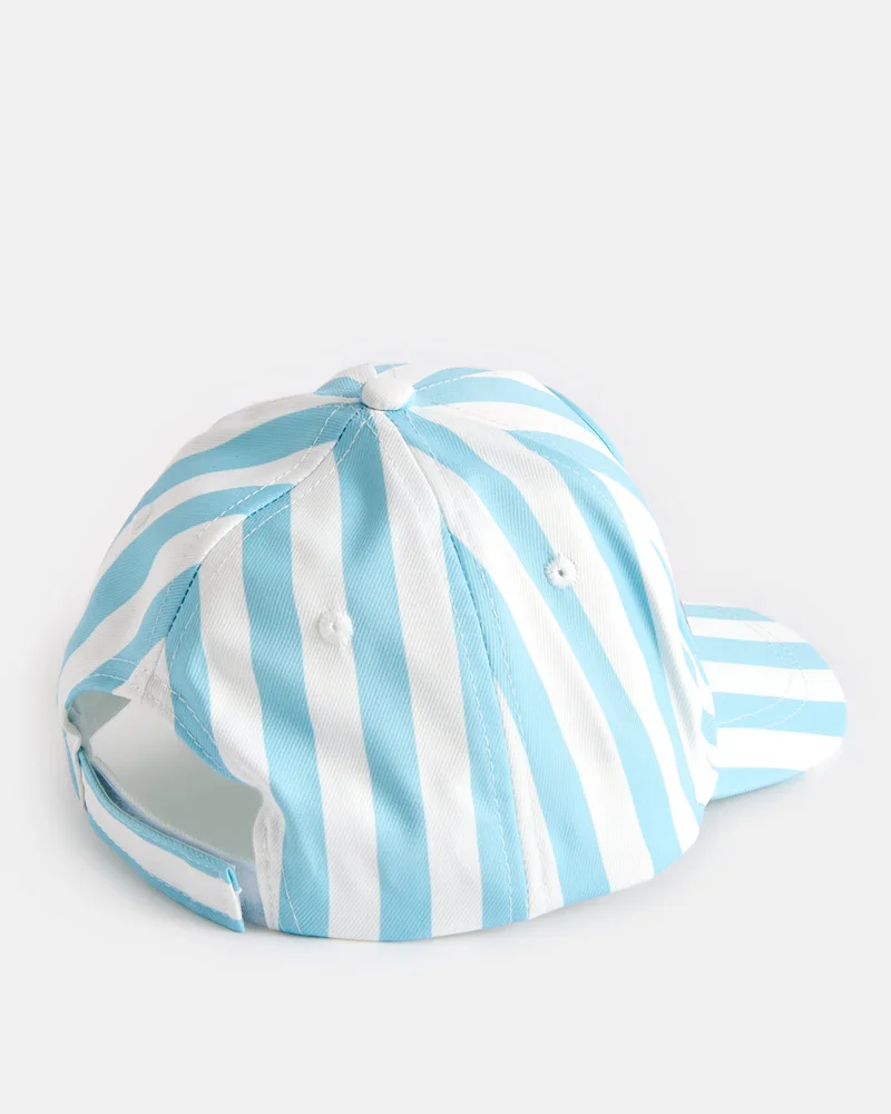 REDTAG Boys Blue And White Striped Cap