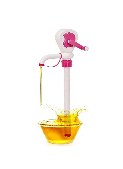 Shivu Shivu Fashion Plastic Hand Oil Pump for Oil Extractor Fuel Transfer Multi Shivu130  - Image 1