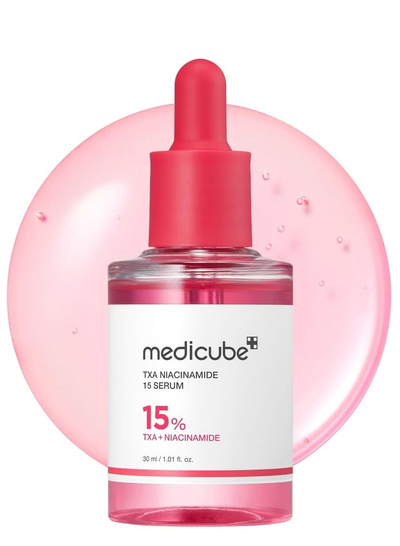 Medicube TXA+Niacinamide 15% Glow Facial Serum,Uneven Skin Tone Texture and Hydration Care,High-Potency Tranexamic Acid 5%,All-in-One Daily Korean Skincare,,1.01 fl.oz - Image 1