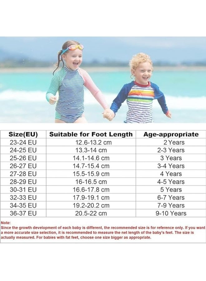 GGEROU Water Shoes,Water Shoes for Kid,Men Women Water Shoes,Lightweight Quick Dry Non-Slip Toddler Kids Aqua Socks,Outdoor Quick Dry Barefoot Aqua Socks for Sport Beach Blue  - Image 5