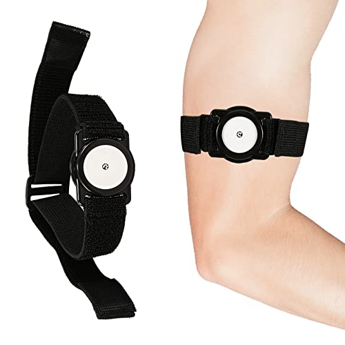 FSUHHIAD Armband for Freestyle Libre 1 2 14 Day Insulin Pod Monitoring System Protection Sensor Cover Diabetes CGM Holder 4 to 16 Adjustable Active Arm Leg Band No More Adhesive Patches