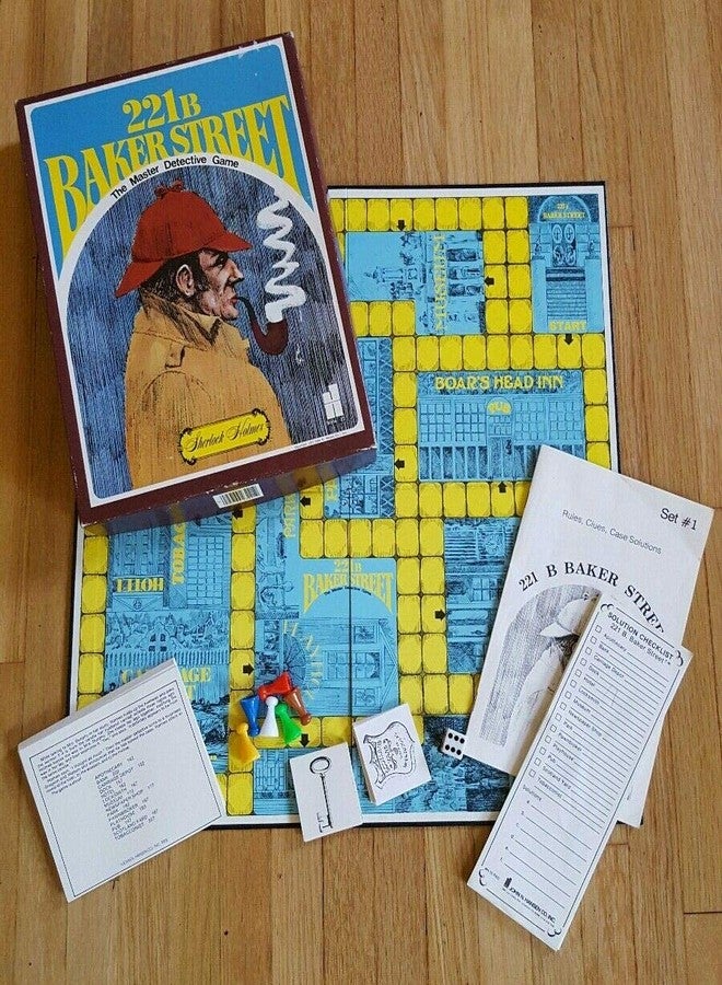 John N. Hansen Baker Street Mystery Game Board Game - Image 2
