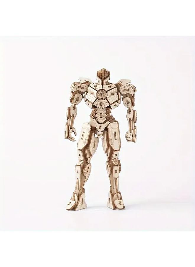 Iron Warrior STEM Robot Puzzle Kit DIY Cognitive Skill Building Educational Toy - Image 1