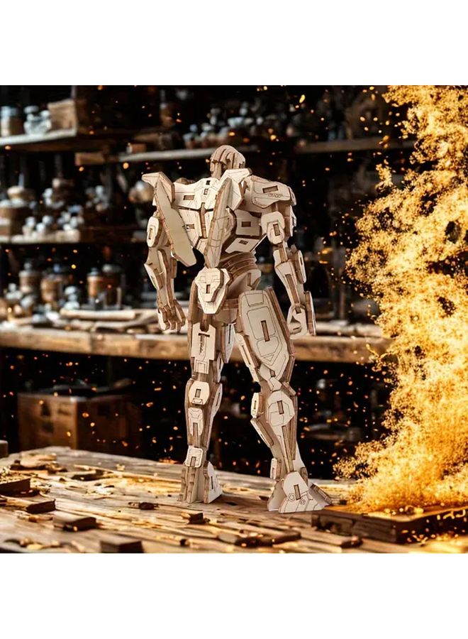 Iron Warrior STEM Robot Puzzle Kit DIY Cognitive Skill Building Educational Toy - Image 5