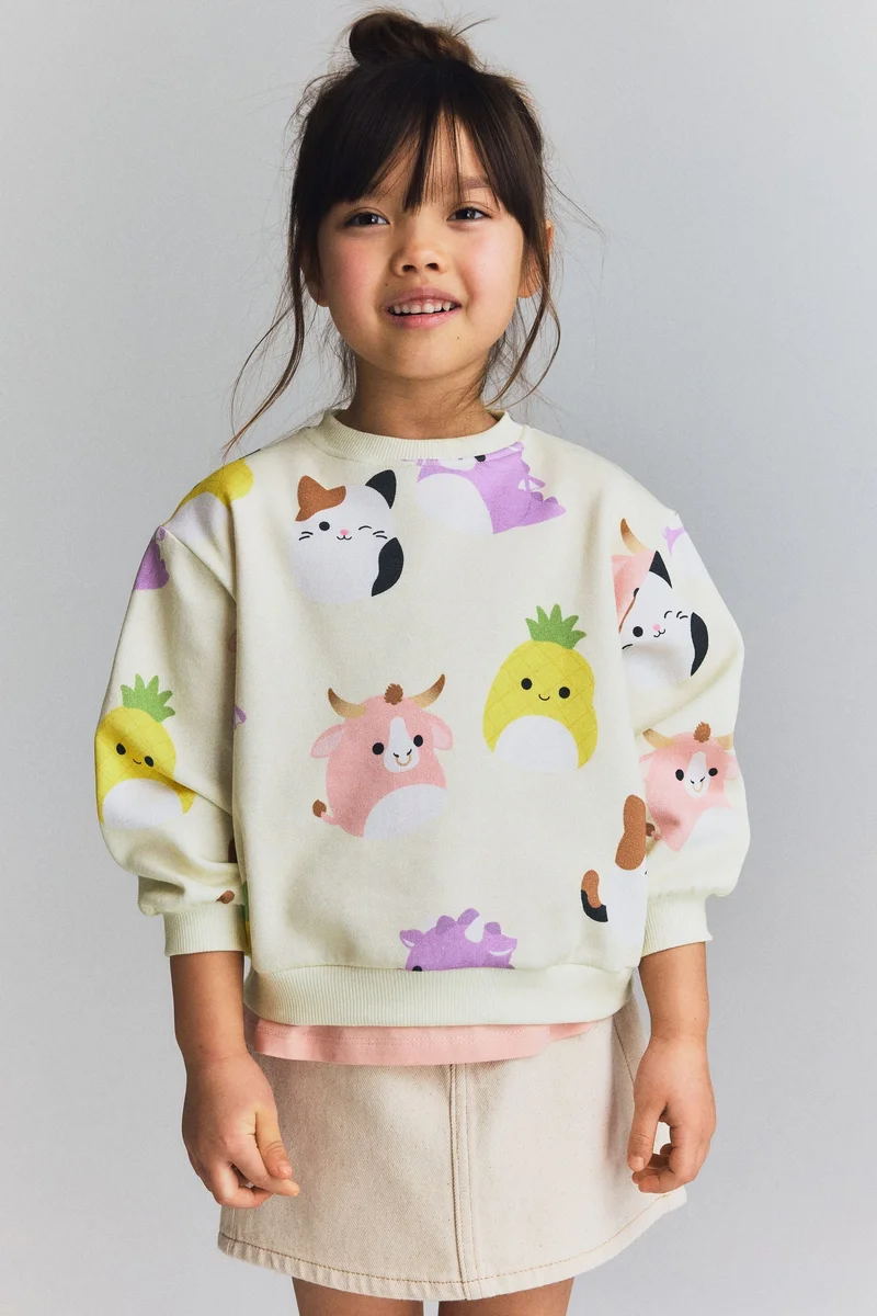 اتش اند ام Printed sweatshirt