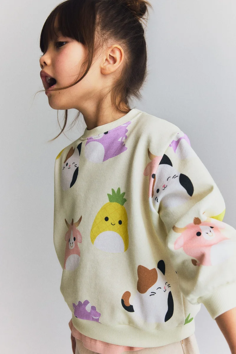 اتش اند ام Printed sweatshirt