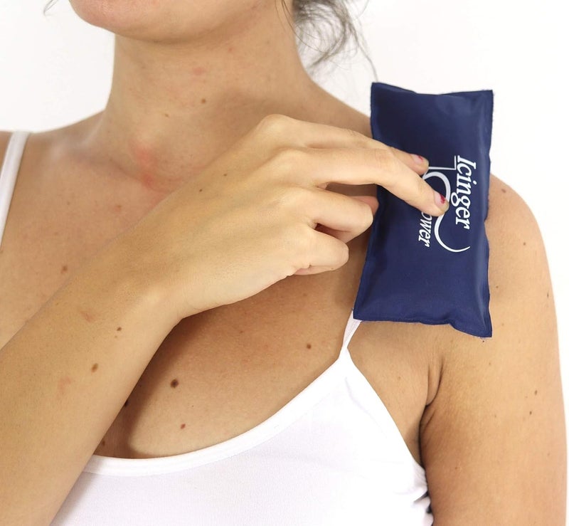 Icinger Power Cold Ice Packs Various Sizes Resistant Nylon Wrapping Powerful Gel Small Set of 3 - Image 3
