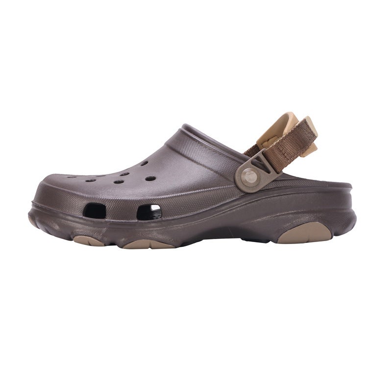 Bai Jingting Same-Style Tulin Cave Shoes Men'S Outdoor Beach Shoes Baotou Couple Sandals And Slippers Women'S 206340 - Image 1