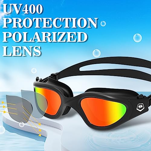 WIN.MAX Polarized Swimming Goggles Swim Pool Goggles Anti Fog Anti UV No Leakage Clear Vision for Men Women Adults Teenagers - Image 2