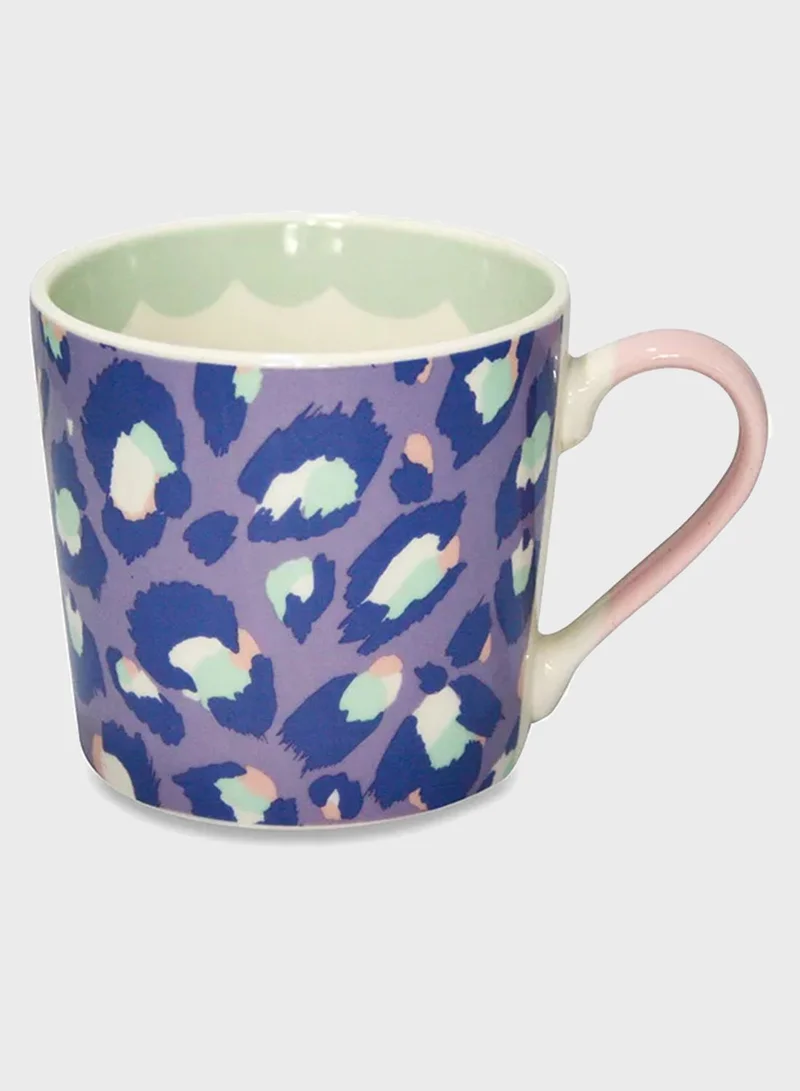 eleanor bowmer Set Of 4 Leopard Mugs